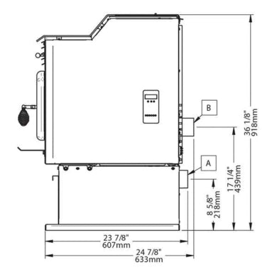 Drolet Eco-55 ST Pellet Stove