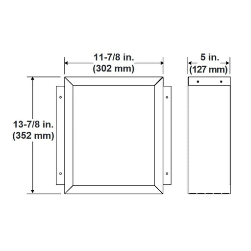 HHT DVP Brick Extension Kit, 12" x 14" Dimensions