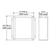 HHT DVP Brick Extension Kit, 12" x 14" Dimensions