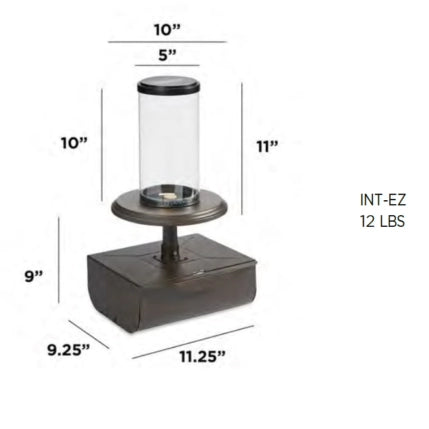 The Outdoor Greatroom Company Intrigue Table Top Outdoor Lantern