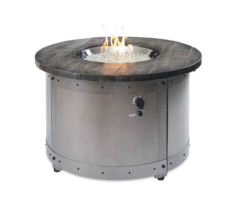 The Outdoor Greatroom Company Edison Round Gas Fire Pit Table