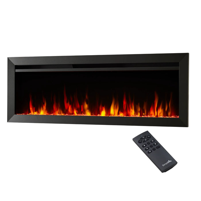 SimpliFire Allusion Slim 40" Linear Electric Fireplace
