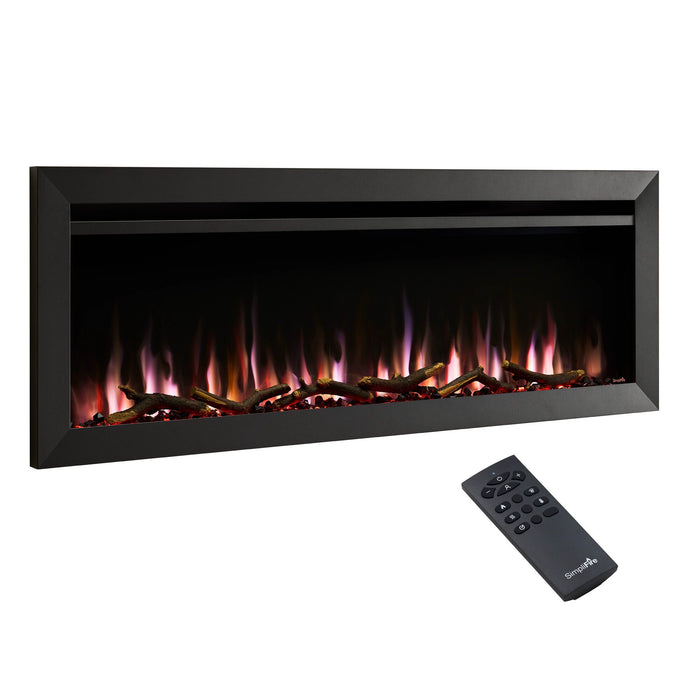 SimpliFire Allusion Slim 50" Linear Electric Fireplace