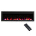 SimpliFire Allusion Slim 60" Linear Electric Fireplace