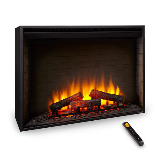 SimpliFire Built-In Electric Fireplace & Remote