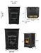 Englander 25-CAB80 Pellet Stove Dimensions