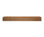 Fireside Finishings Ozark Unfinished Distressed Knotty Alder Shelf