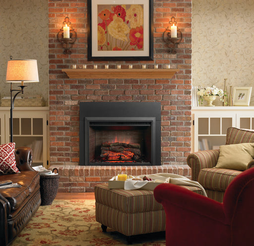 SimpliFire 32-Inch Electric Fireplace Insert in Living Room