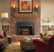 SimpliFire 32-Inch Electric Fireplace Insert in Living Room