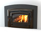 Hearthstone Stoves Green Mountain 90 Wood-Burning Fireplace Insert with Brown Enamel Finish and Surround