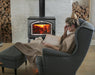 Empire Stove Gateway 2300 Wood Stove creating a cozy atmosphere