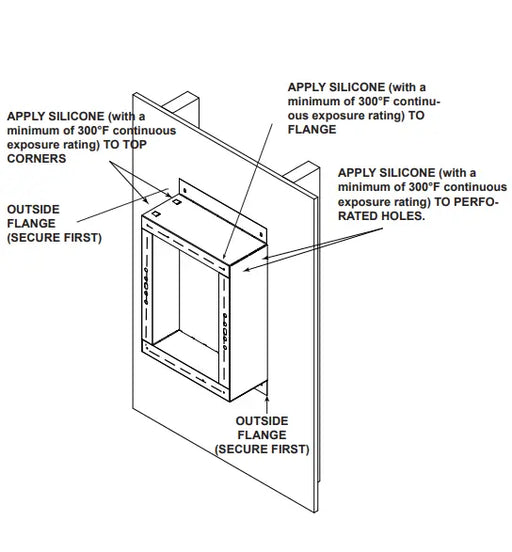 HHT Exterior Heat-Zone Brick Extension Kit for HEAT-OUT-GAS Kit