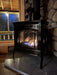 Hearthstone Stoves Bristol Gas Stove with Brown Finish on Hearth
