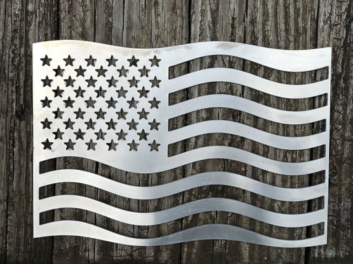 Fire Pit Art American Flag accessory