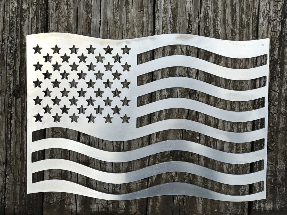 Fire Pit Art American Flag accessory