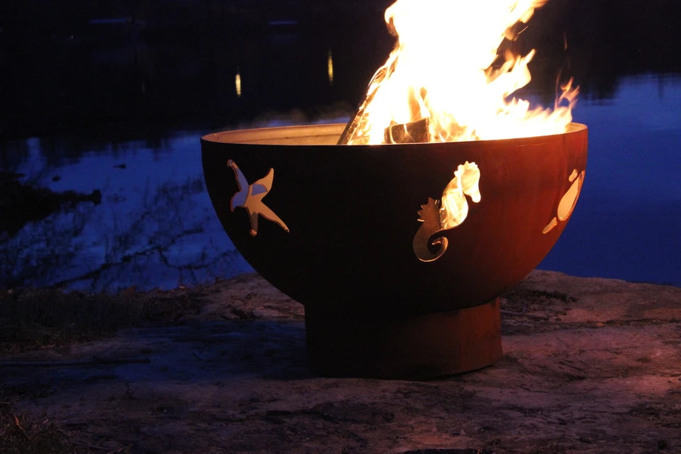 Sea Creatures Fire Pit