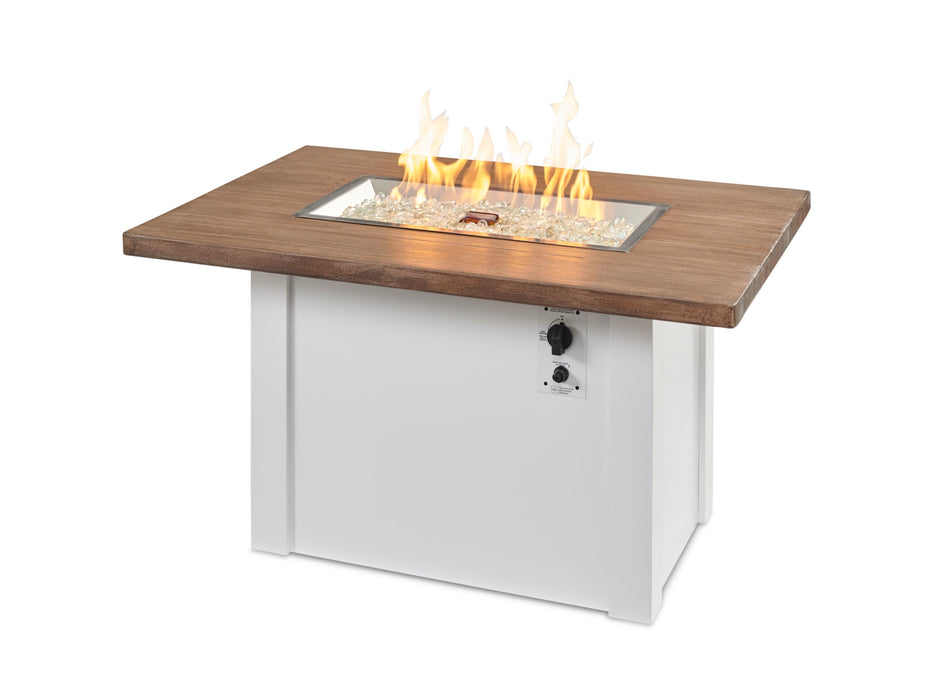 The Outdoor Greatroom Company Havenwood Rectangular Gas Fire Pit Table