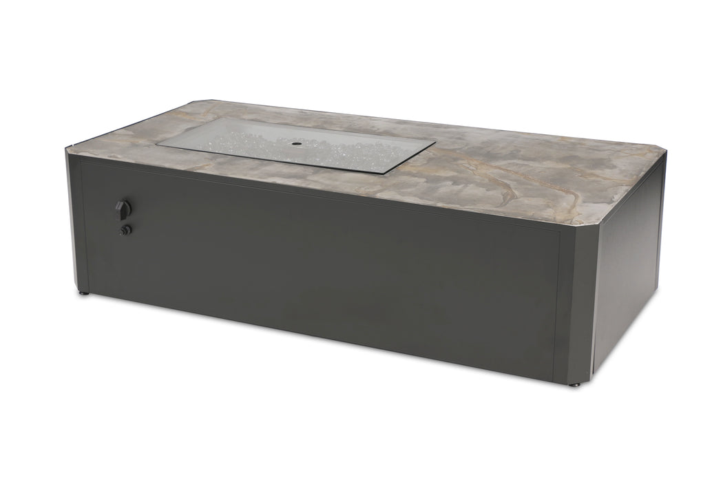 The Outdoor Greatroom Company Kinney Rectangular Gas Fire Pit Table