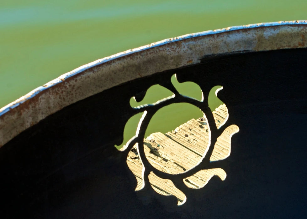 Fire Pit Art Kokopelli outdoor fire pit