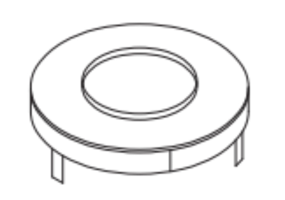 HHT Gas Insert 14-1/2" Round Flashing Adapter Kit for Class A Pipe