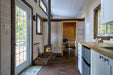 Hearthstone Stoves Lincoln Freestanding Wood Stove in Kitchen