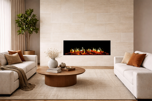 Modern Flames Orion V2 Multi Electric Fireplace in modern living room
