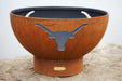 Fire Pit Art Long Horn outdoor fire pit