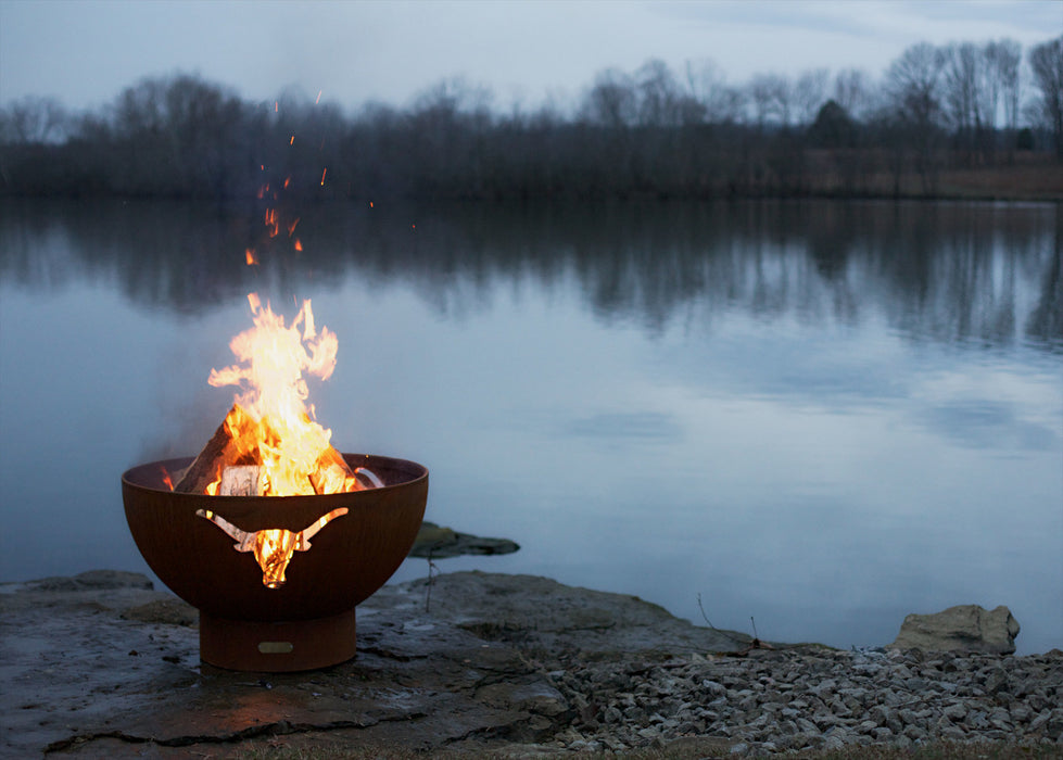 Long Horn Fire Pit