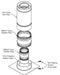 HHT VCG Fireplace Unit Adapter to SLP