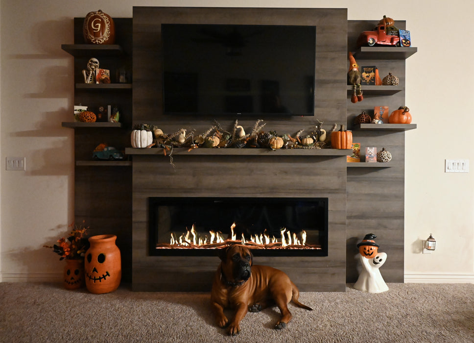 Modern Flames Allwood Media Wall Fireplace System