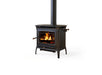 Hearthstone Stoves Manchester Freestanding Wood Stove with Matte Black Finish