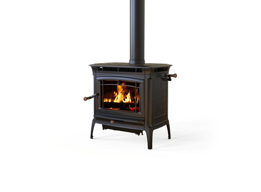 Hearthstone Stoves Manchester Freestanding Wood Stove with Matte Black Finish