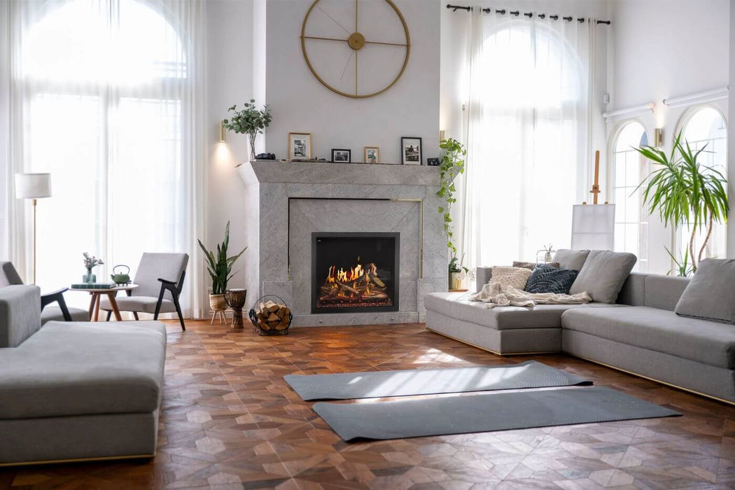 Napoleon Elevation X 36-Inch Built-In Electric Fireplace in Living Room