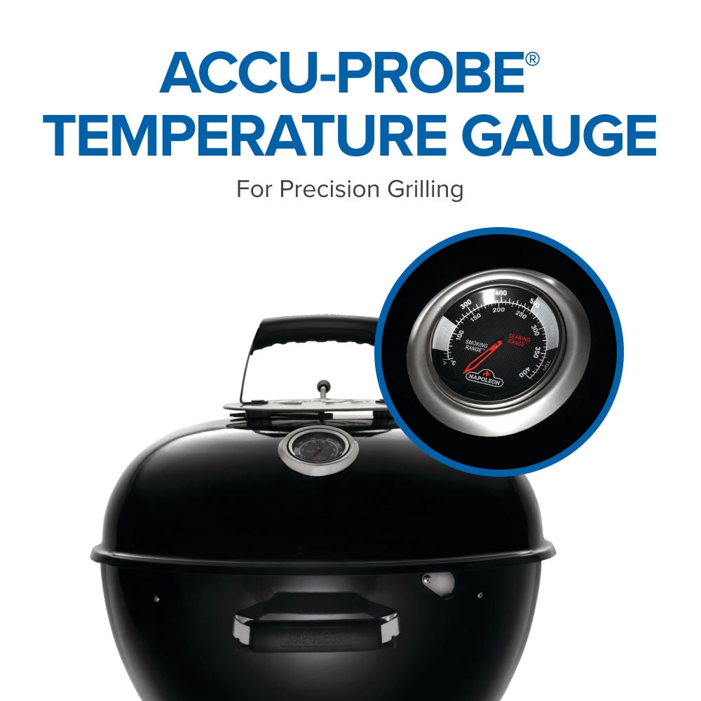 Napoleon 18-Inch Charcoal Kettle Grill | NK18K-LEG-3 — Cozy Glow