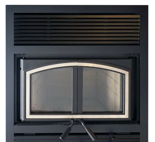 Empire Stove St. Clair Nickel Door Inlay