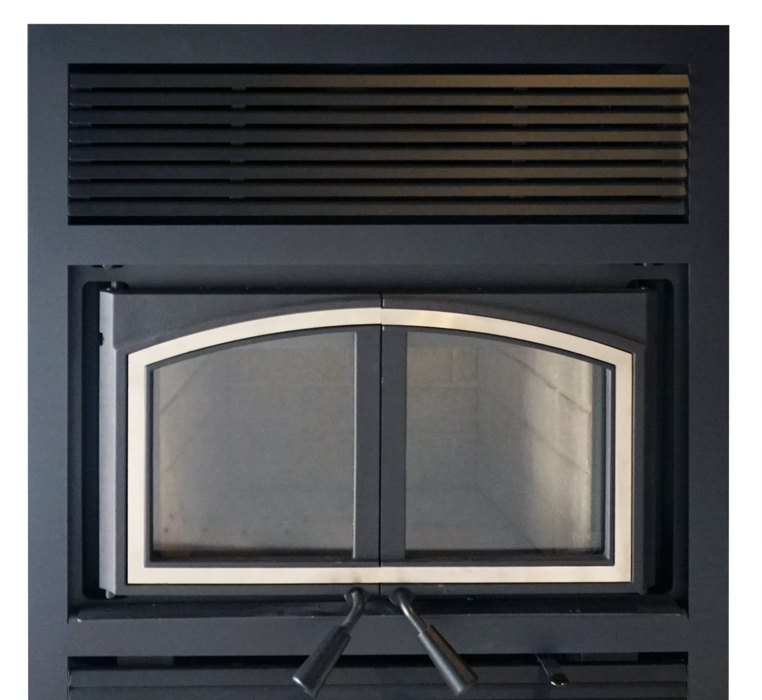 Empire Stove St. Clair Nickel Door Inlay