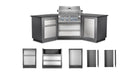Napoleon OASIS™ 200 Outdoor Kitchen Bundle with Galvanneal Steel Cabinets