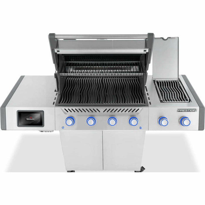 Napoleon Prestige® PRO 500 4-Burner Gas Grill with Lids Open