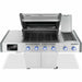 Napoleon Prestige® PRO 500 4-Burner Gas Grill with Lids Open