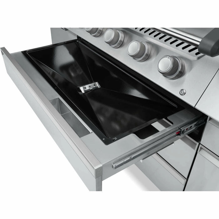 Napoleon Prestige® PRO 665 Elite 5-Burner Gas Grill with Built-In Grease Tray