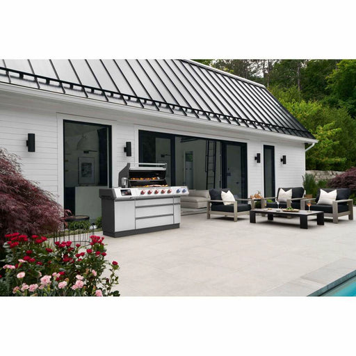 Napoleon Prestige® PRO 665 Elite 5-Burner Gas Grill on Backyard Patio