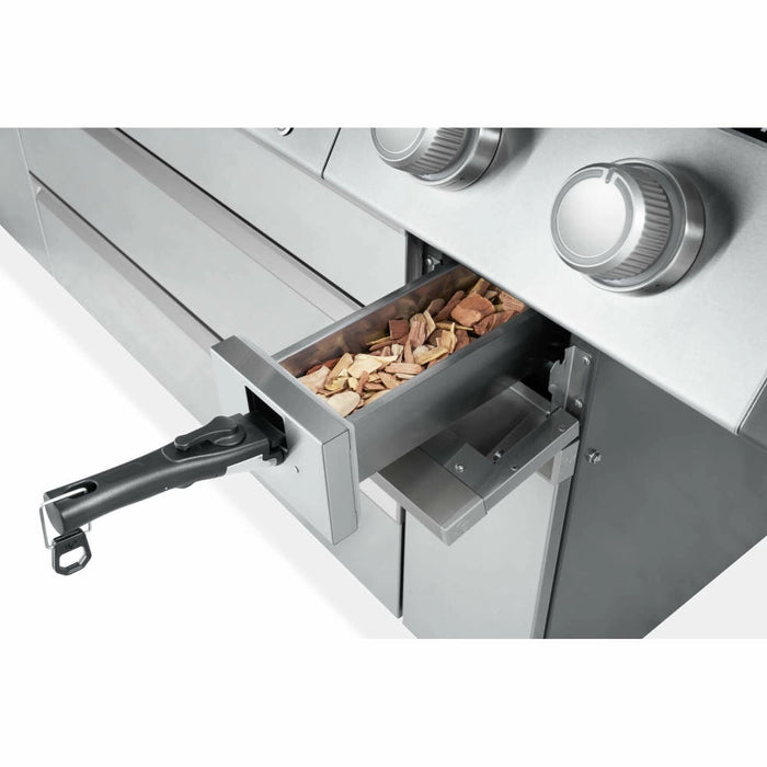 Napoleon Prestige® PRO 665 Elite 5-Burner Gas Grill with Built-In Smoker Drawer