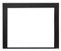 SimpliFire Optional Black Front for 36" Built-In Electric Fireplace