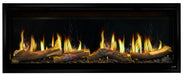 SimpliFire Allusion Edge Electric Fireplace with Yellow Flame Pattern