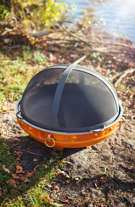 Fire Pit Art Spark Guard 34.5" spark screen