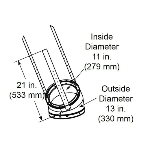 HHT SL1100 30 Degree Elbow