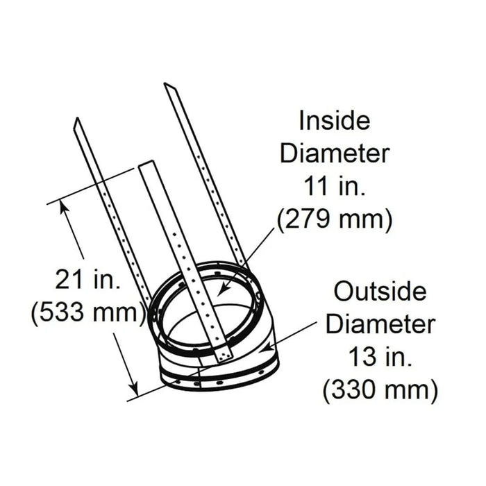 HHT SL1100 30 Degree Elbow