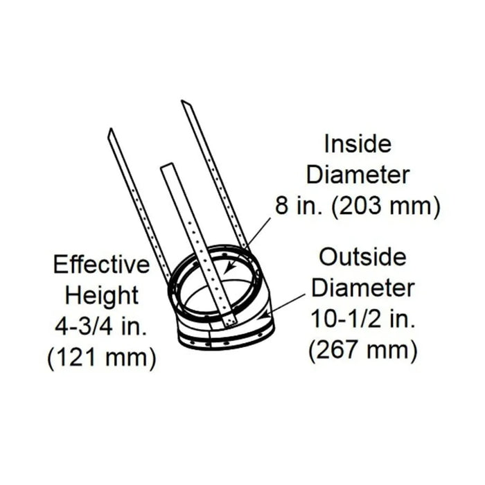 HHT SL300 30-Degree Elbow