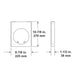 HHT SLP Horizontal Vent Support Hanger