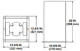 HHT Roof Deck Underside Insulation Shield for SLP Vent Pipe Penetrations